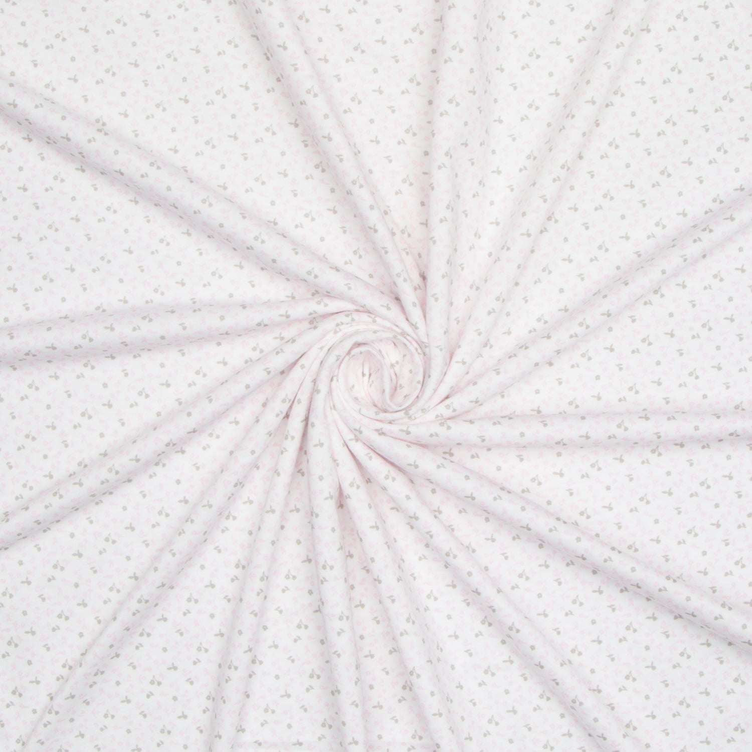 Cotton Knit Small Flower Grey/Pink Ragland Order Online Soar