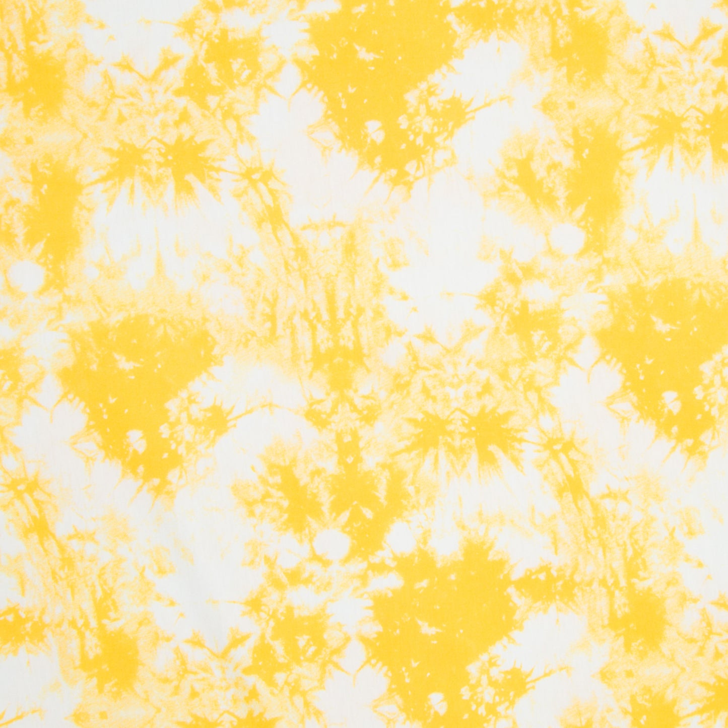 Cotton Knit Yellow Tie-Dye