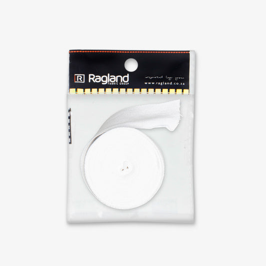 Cotton Tape - 25mm White