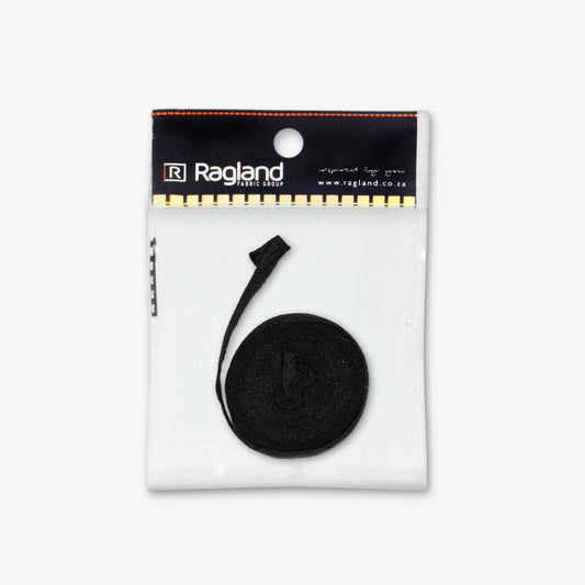 Cotton Tape 6mm - Black