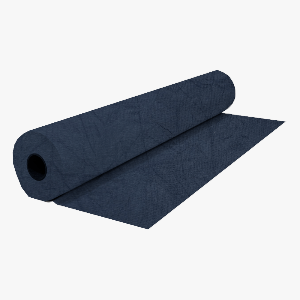 Crinkle Cotton Knit Navy - Ragland Fabrics