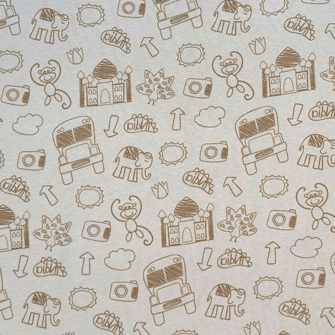 Cotton Knit Busy Kiddy - Ragland Fabrics