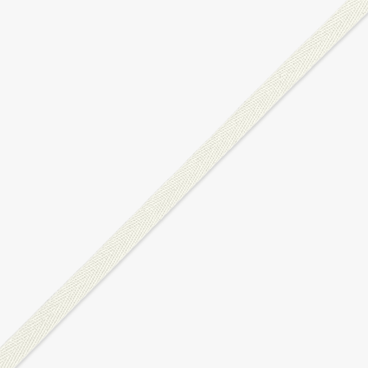Twill Tape Cotton Natural 12mm - Ragland Fabrics