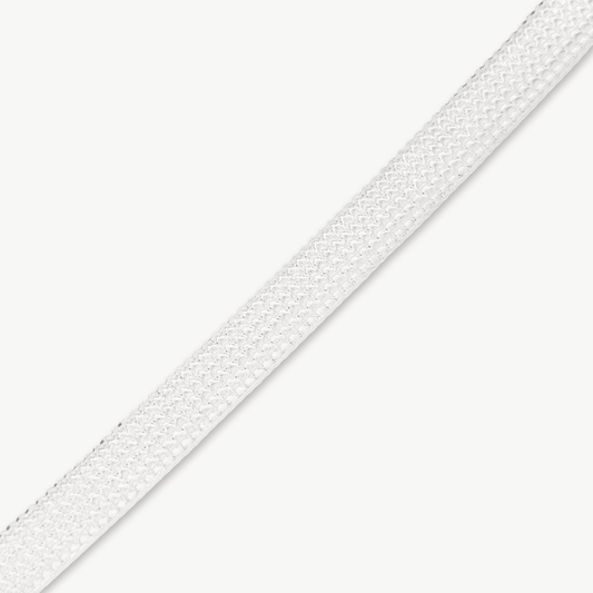 Crocodile Elastic 25mm Light Cream - Discontinued - Ragland Fabrics