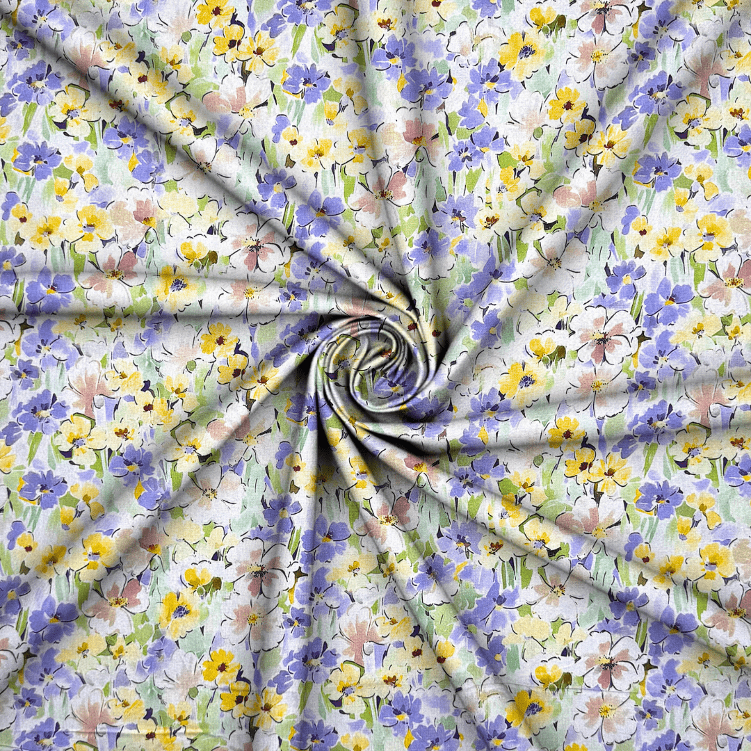 Viscose Printed Challis Des.13 2 - Ragland Fabrics