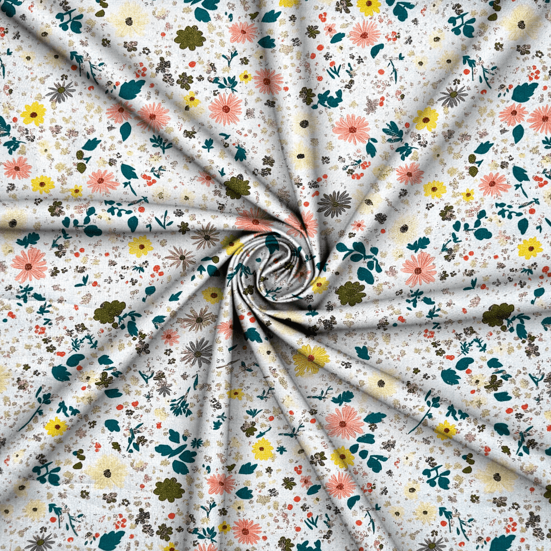 Viscose Printed Challis Des.20 3 - Ragland Fabrics