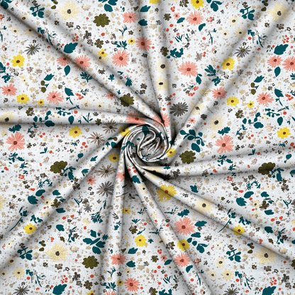 Viscose Printed Challis Des.20 3 - Ragland Fabrics