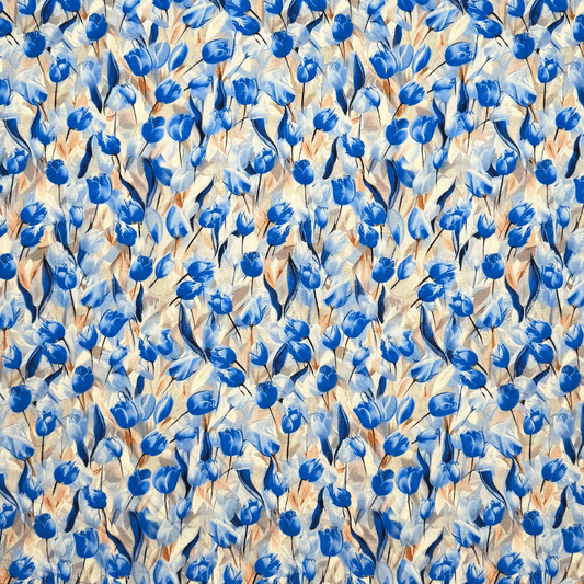 Viscose Printed Challis Des.2 4 - Ragland Fabrics