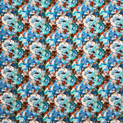 Viscose Printed Challis Des.4 2 - Ragland Fabrics