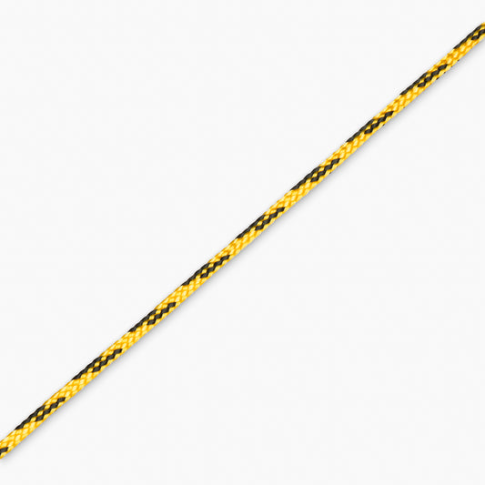 Draw Cord 3mm Black & Yellow (25met)