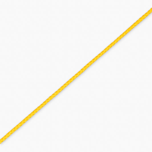 Draw Cord 3mm Yellow (75met)