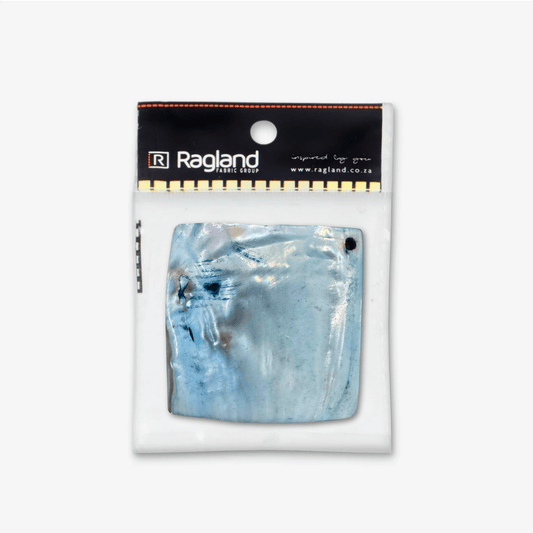 Designer Beads Large - Blue Square - Ragland Fabrics