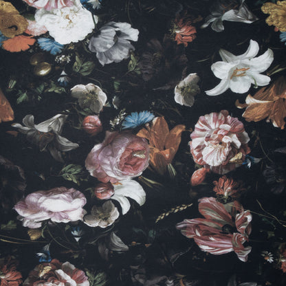 Eco Fabric Gothic Flowers #2094