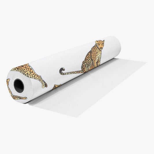 Eco Fabric Leopard White 2096 - Ragland Fabrics