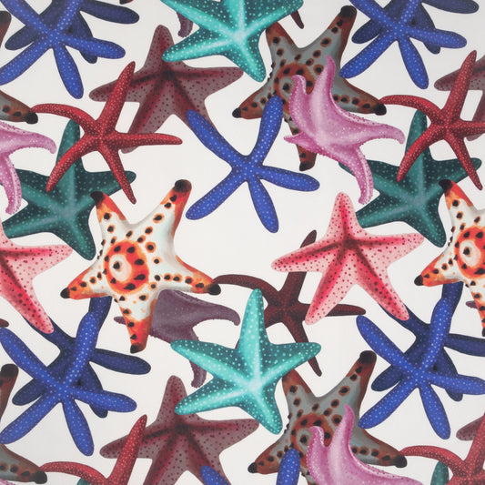 Eco Fabric Starfish White #2103