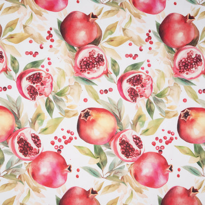 Eco Fabric Pomegranate White #2105