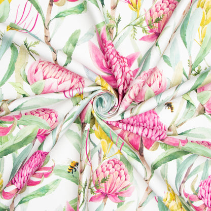 Eco Fabric Protea Pink #690