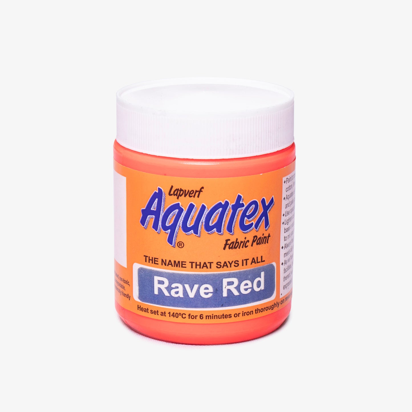Fabric Paint Rave Red 100g