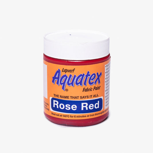 Fabric Paint Rose Red 100ml - TBD