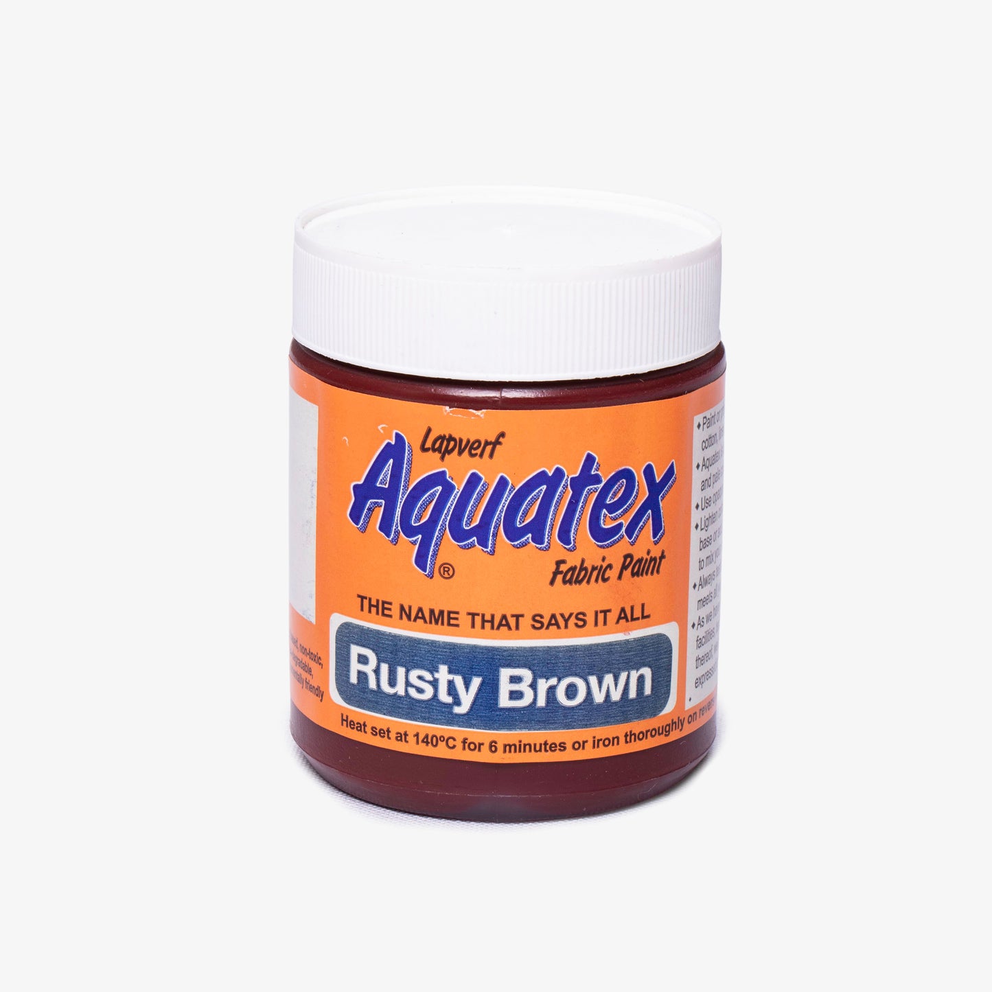 Fabric Paint Rusty Brown 100ml