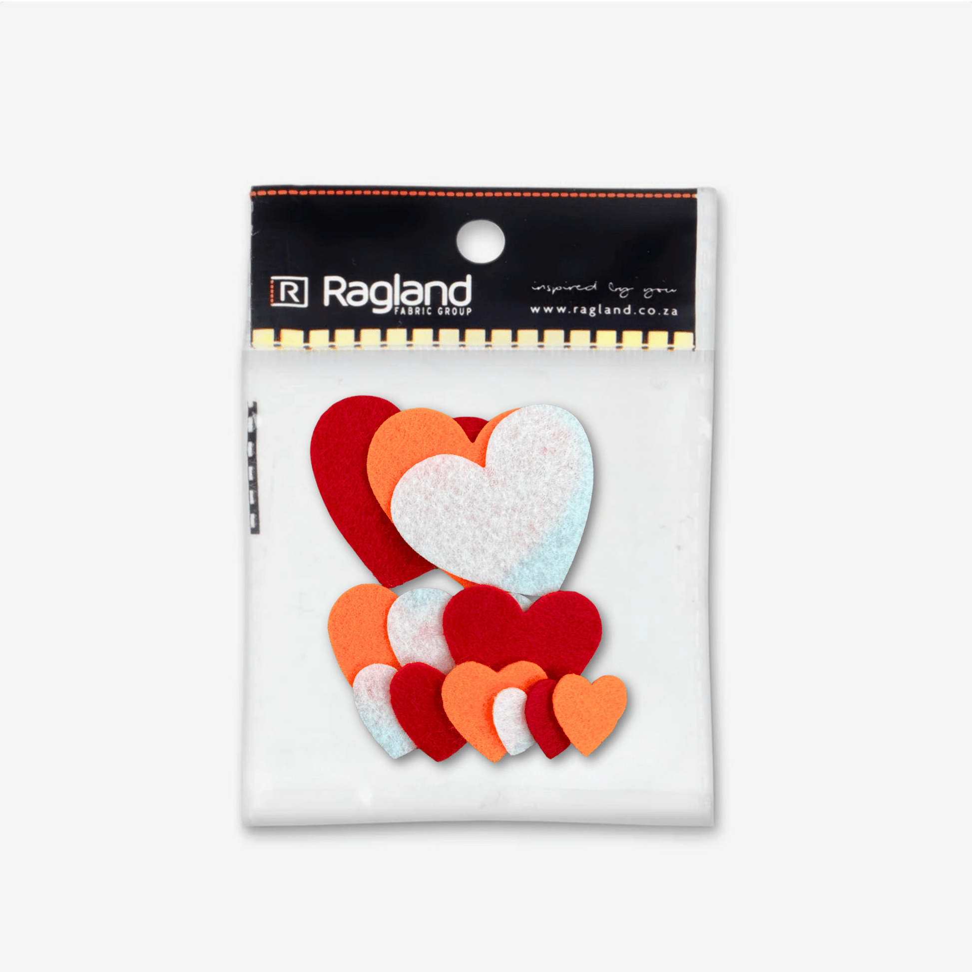 Felt Decor Hearts - TBD - Ragland Fabrics