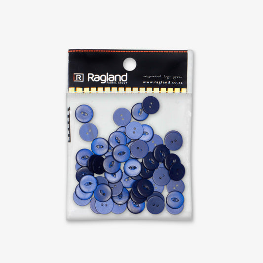 Buttons Fish Eye Royal - 19mm