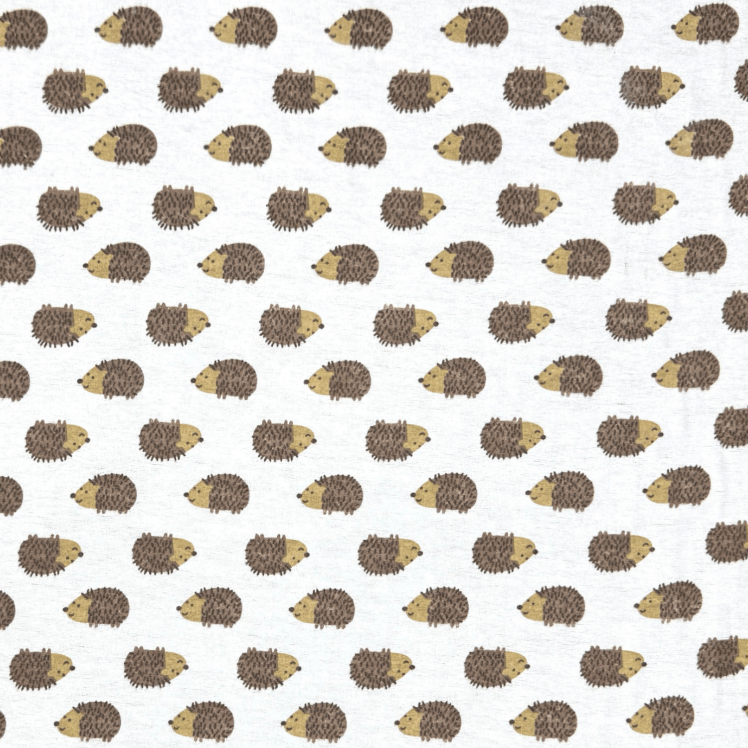 Flannel Brushed Poly Cotton | Hedgehogged - Ragland Fabrics