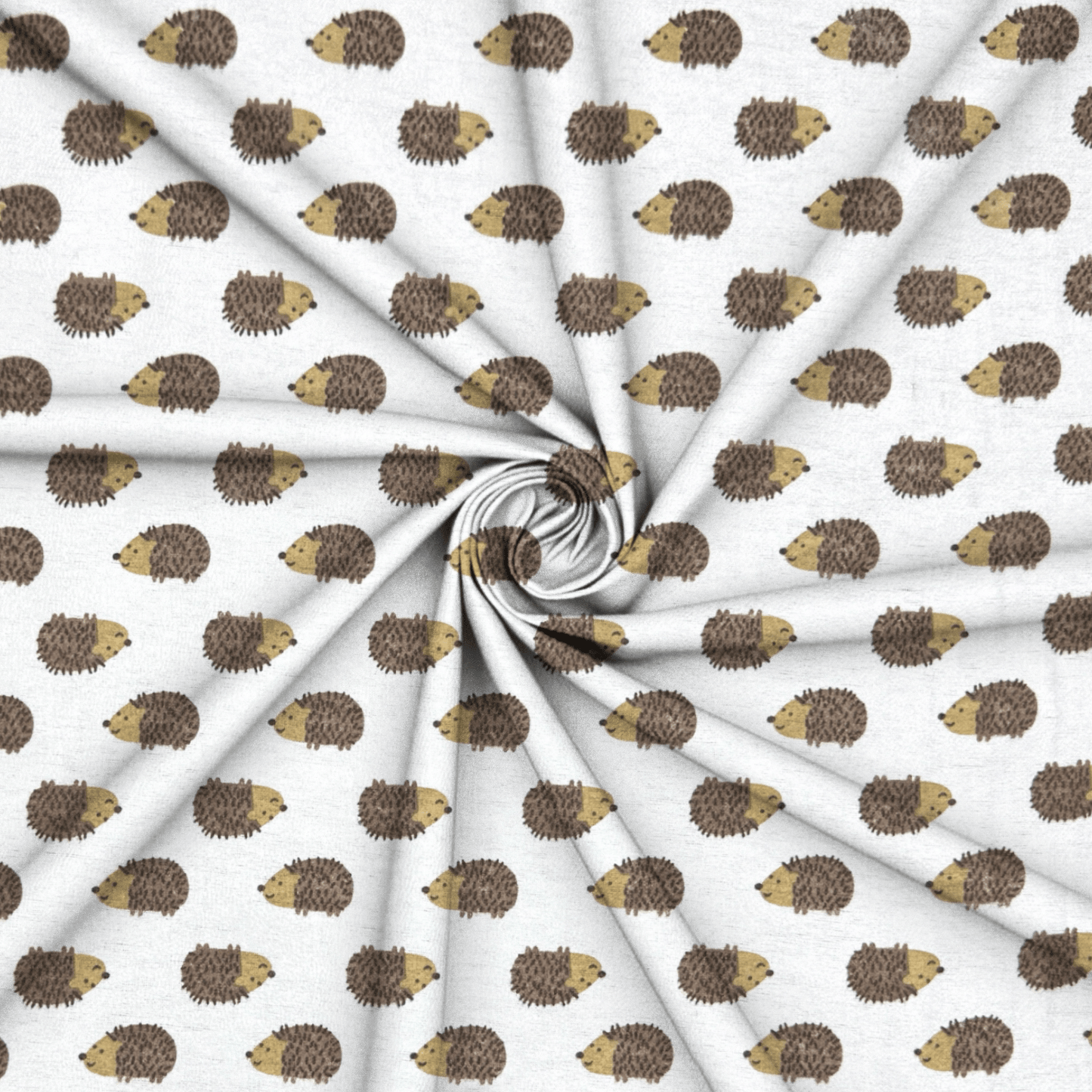 Flannel Brushed Poly Cotton | Hedgehogged - Ragland Fabrics