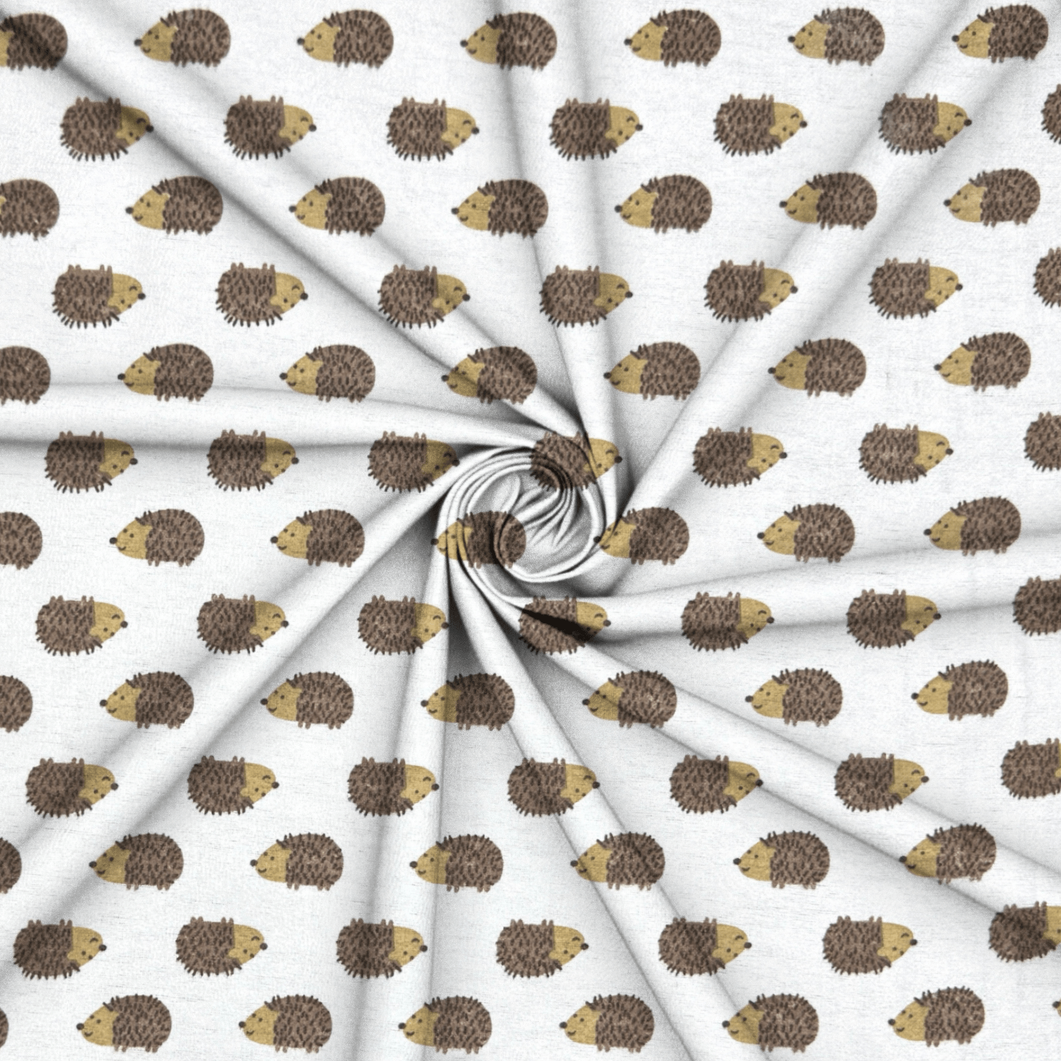 Flannel Brushed Poly Cotton | Hedgehogged - Ragland Fabrics