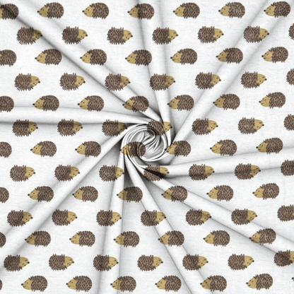 Flannel Brushed Poly Cotton | Hedgehogged - Ragland Fabrics