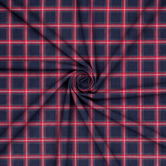 Flannel Brushed Cotton | Criss Cross 14 - Ragland Fabrics