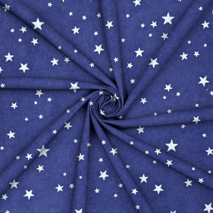 Flannel Brushed Cotton | Stars 1 - Ragland Fabrics