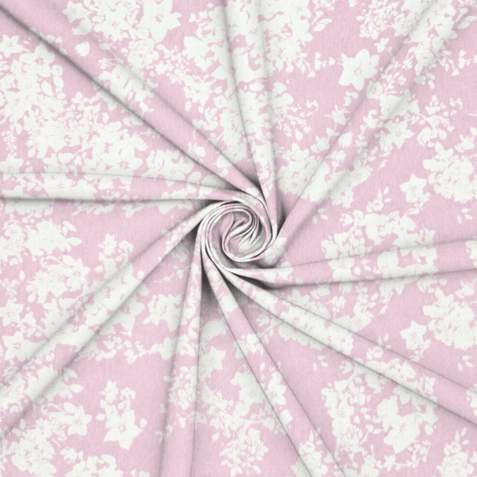 Flannel Brushed Cotton | Pink Floral - Ragland Fabrics