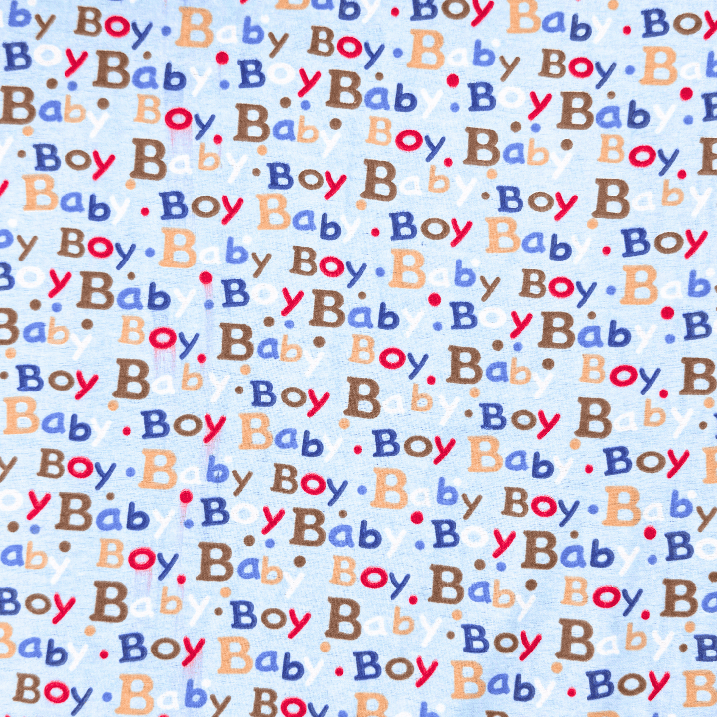 Flannel Brushed Poly Cotton | Baby Boy 63 - Ragland Fabrics