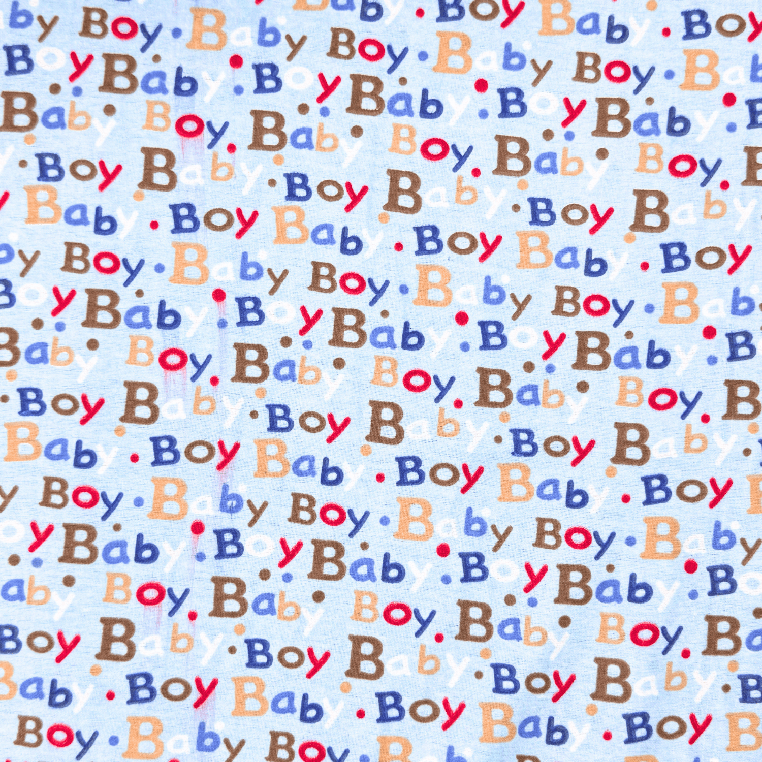 Flannel Brushed Poly Cotton | Baby Boy 63 - Ragland Fabrics