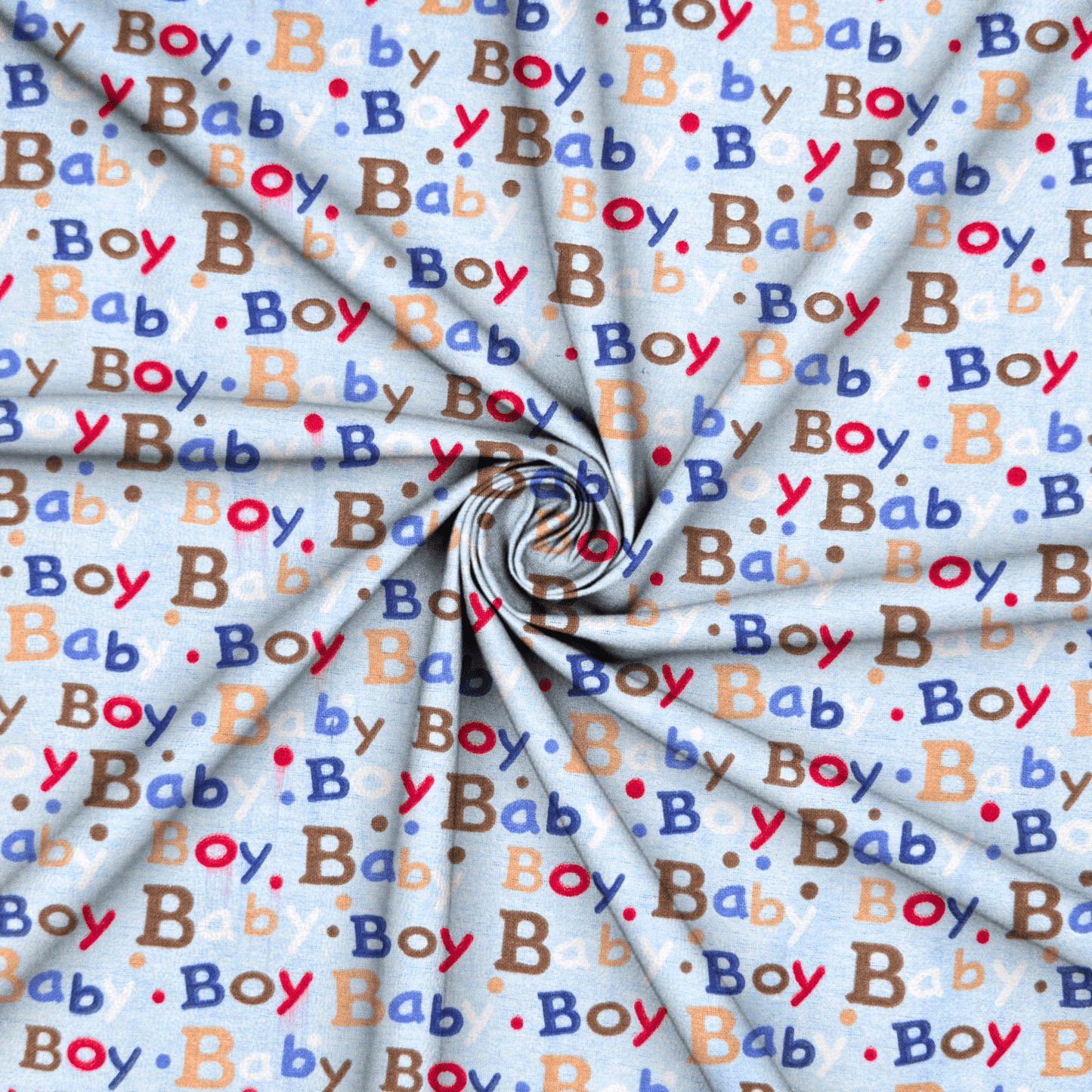 Flannel Brushed Poly Cotton | Baby Boy 63 - Ragland Fabrics