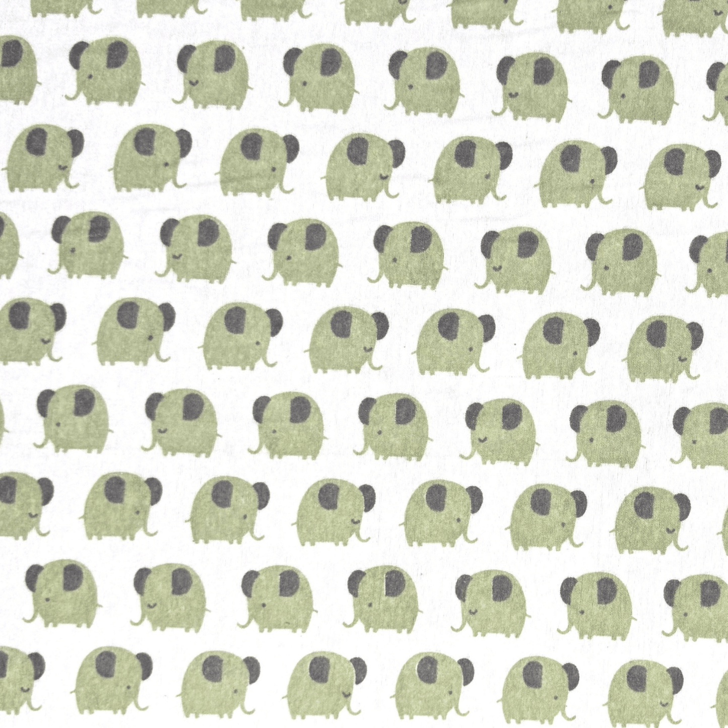 Flannel Brushed Poly Cotton | Elephants 2505 - Ragland Fabrics