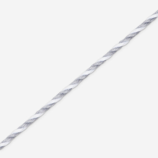 Blazer Cord - Grey/White Twist
