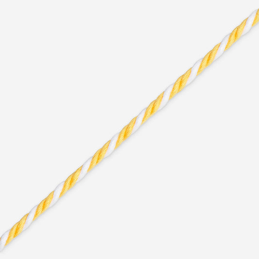 Blazer Cord - Yellow/White Twist