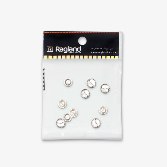 Cover Buttons 11mm (Pack of 5)