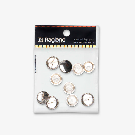 Cover Buttons 19mm (Pack of 5)