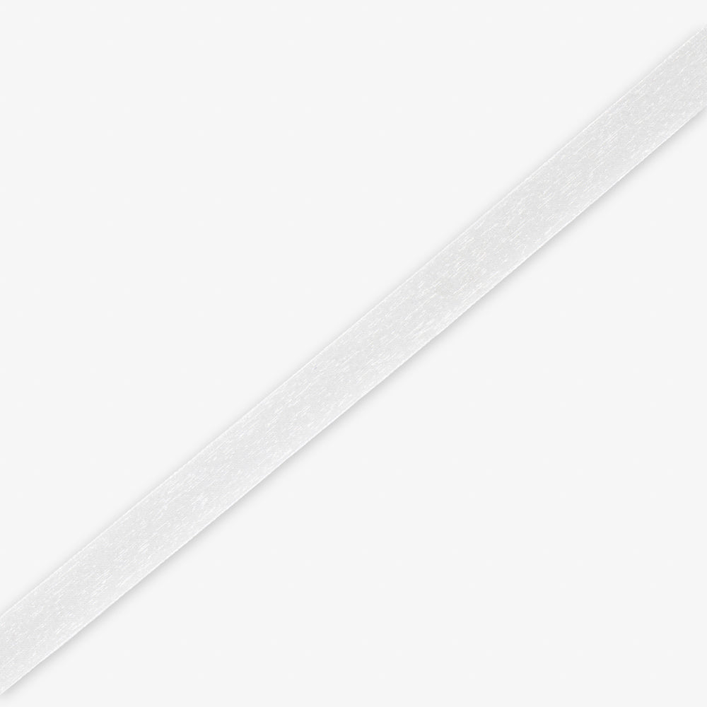Organza Ribbon White 15mm (30m)