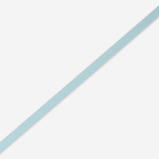 Satin Ribbon 6mm Baby Blue (20met) - CLEARANCE