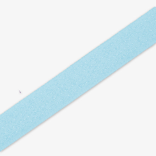 Twill Tape Polyester Baby Blue #27  25mm (100m)