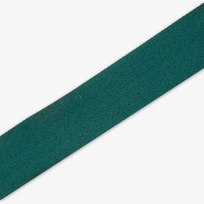 Twill Tape Polyester Bottle Green 7 38mm - Ragland Fabrics