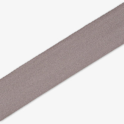 Twill Tape Polyester Light Grey 17 38mm - Ragland Fabrics