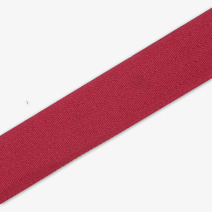 Twill Tape Polyester Maroon 13 38mm - Ragland Fabrics