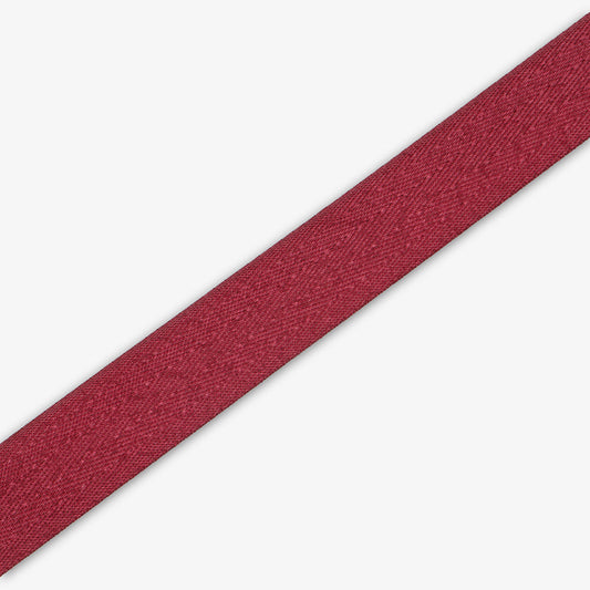 Twill Tape Polyester Maroon #13 25mm (100m)