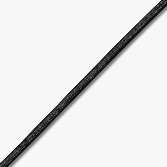Hat Elastic BLACK (3.5mm) - Ragland Fabrics