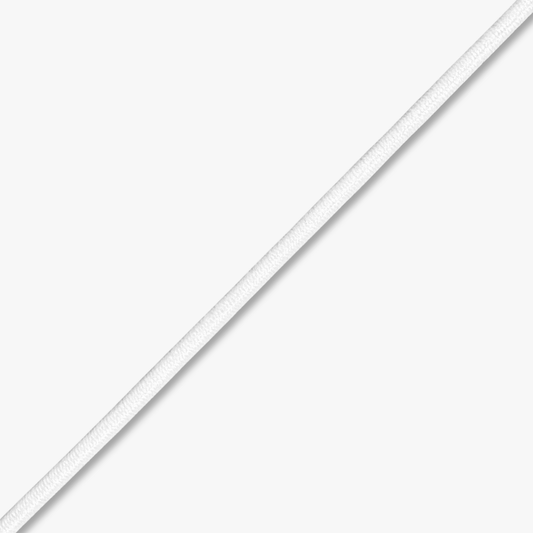 Hat Elastic WHITE (2.5mm) - Ragland Fabrics